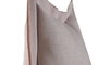 DKD Home Decor Linen collection 1c24 Cojín Malva con Flecos 60 x 60 cm (2 Unidades)