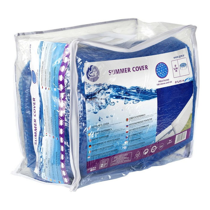 Gre Cubierta para piscina redonda Ø 300 o Easy Set D 366 anti UVA