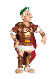 Figura plastoy asterix & obelix emperador cesar pvc 9 cm