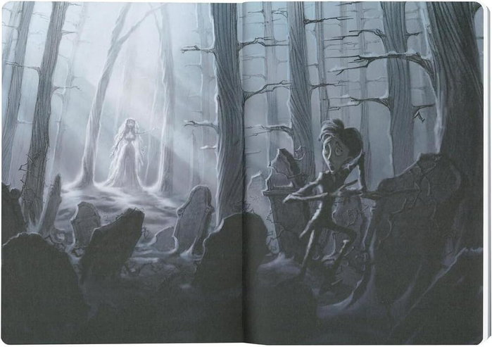 Sd Toys Cuaderno Banda Skeleton La Novia Cadáver Tapa Blanda