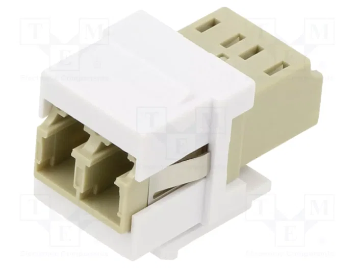 GOOBAY Acoplador de fibra óptica Keystone LC duplex