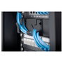 Digitus DN-10-ORG-1U-B Panel de gestión de cables 10 pulg Negro