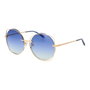 Ana Hickmann HI3078-5704E Gafas de sol doradas con cristal azul