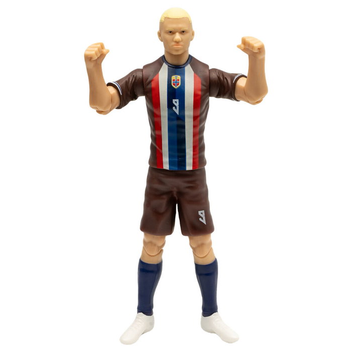 BANBO TOYS Figura de Acción Erling Haaland Noruega 20 cm - Figura Articulada