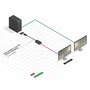 Lindy 41006 Convertidor Activo DisplayPort 1.2 a VGA Negro