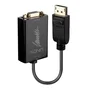Lindy Convertidor Activo DisplayPort 1.2 a VGA, 0,15 m, Negro