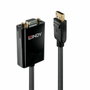 Lindy 41006 Convertidor Activo DisplayPort 1.2 a VGA Negro