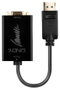 Lindy 41006 Convertidor Activo DisplayPort 1.2 a VGA Negro