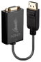 Lindy 41006 Convertidor Activo DisplayPort 1.2 a VGA Negro