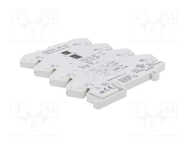 WAGO Transductor Separador de Señal y Amplificador para Raíl DIN