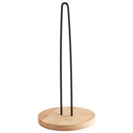 Day Portarrollos Diámetro 14 cm Altura 30 cm Base Bambú Barra Metal