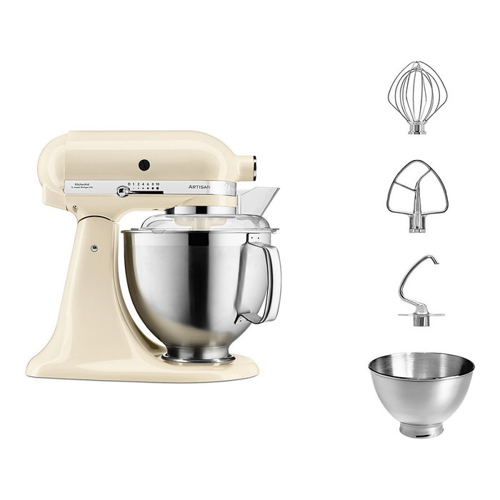 KitchenAid 5KSM185PSEAC Robot de Cocina 4,8L Crema