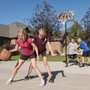 Color Baby Lifetime Canasta de Baloncesto Portátil con Tablero Ajustable
