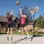 Color Baby Lifetime Canasta de Baloncesto Portátil con Tablero Ajustable