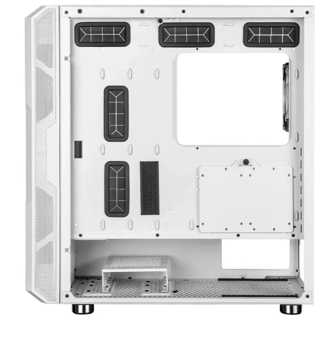 Modecom Volcano Amirani blanca Torre Midi Tower ATX Gaming con Ventiladores ARGB y Cristal Templado