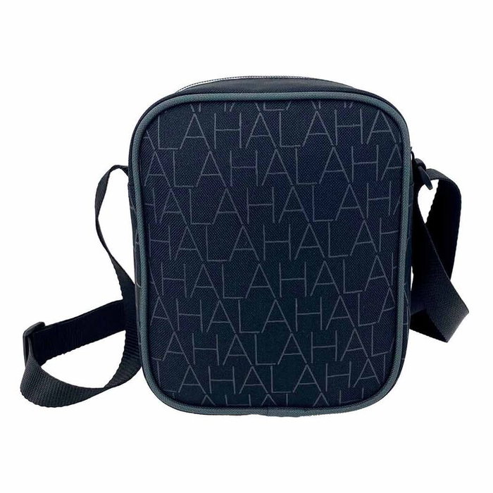 CYP BRANDS Bandolera Real Madrid 17x9x21cm con Cremallera y Gran Capacidad para Uso Diario