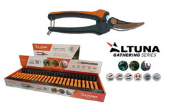 ALTUNA Tijera Profesional 1260V de 18 cm para Vendimia Curva