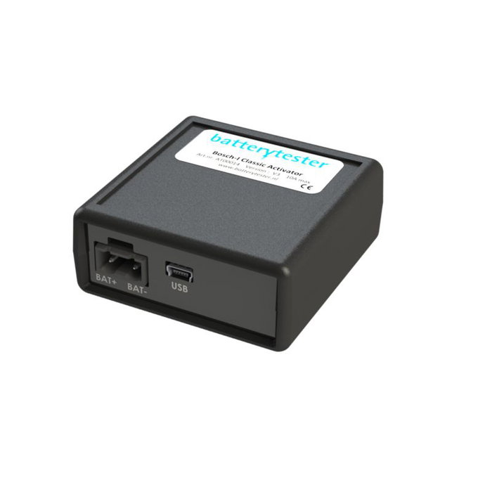 Batterytester Adaptador para baterías Bosch Classic E-BIKE MOVILIDAD URBANA 2010-2014