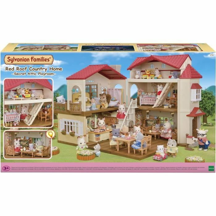 Sylvanian Families La gran casa iluminada y su habitación secreta Sylvanian Families La gran casa iluminada y su habitación secreta