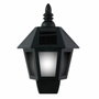 Grundig Aplique solar LED 31 leds, luz fría/efecto llama, negro
