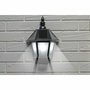 Grundig Aplique solar LED 31 leds, luz fría/efecto llama, negro