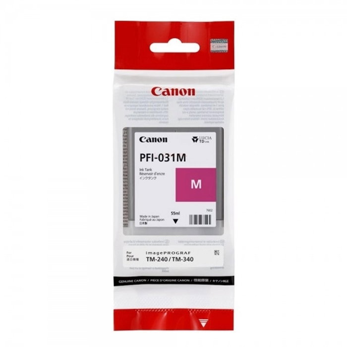CANON TM-240/TM-340 Cartucho PFI-031 Magenta CANON TM-240/TM-340 Cartucho PFI-031 Magenta