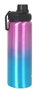 Inde Botella Sport Agua Aluminio Metalizado 800 ml 24.2x7.3 cm (12 Unidades)