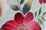 DKD Home Decor Decoración de Pared Cristal Lienzo Flores 80x4x120