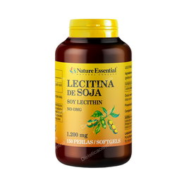 NATURE ESSENTIAL Lecitina de Soja 1200Mg 150Perlas