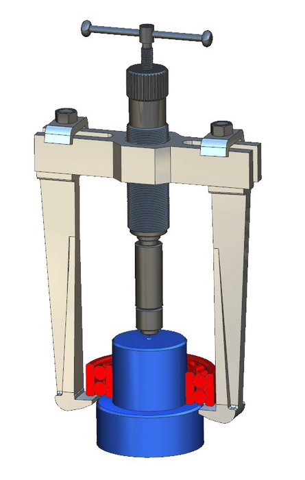 Extractor Hidráulico Forza 2 Patas 160X195