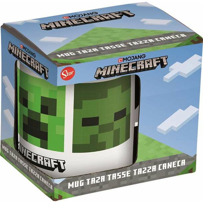Stor Taza de Cerámica Minecraft 325 ml con Caja Regalo Stor Taza de Cerámica Minecraft 325 ml con Caja Regalo