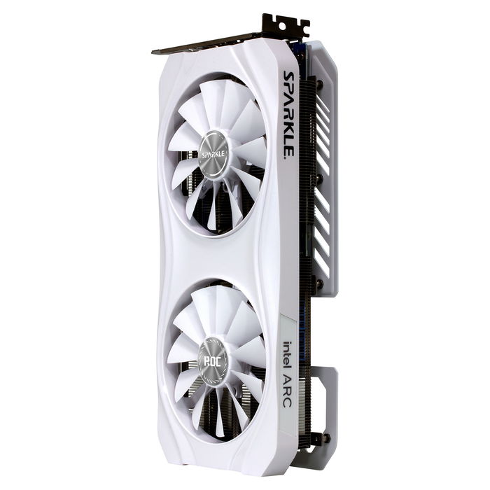 Sparkle Intel Arc A770 Luna OC 16GB GDDR6 tarjeta gráfica blanca