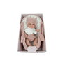 Muñecas Arias Elegance Babyto - Muñeca de Vinilo Rosa de 33 cm para Niña con Capazo, Edad 3+