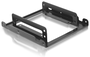 Aisens Adaptador Metálico 3.5 para 2 Discos Duros 2.5 o SSD Negro