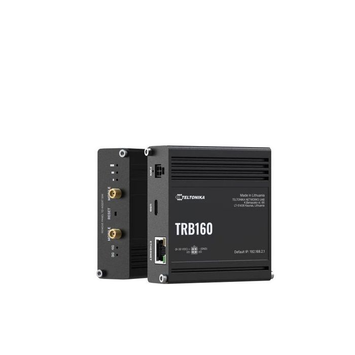 Teltonika Networks TRB160 4G LTE Cat6 IoT Gateway con USB-C