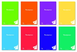 Libreta Pacsa Noventagramos A5+ 48H Cuadric.5X5 Surtido (8 Col.) (Set de 6)