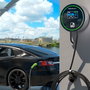Qoltec Qoltec Typ2 22kW Wallbox con Wi-Fi, LCD y RFID, cable de 5m