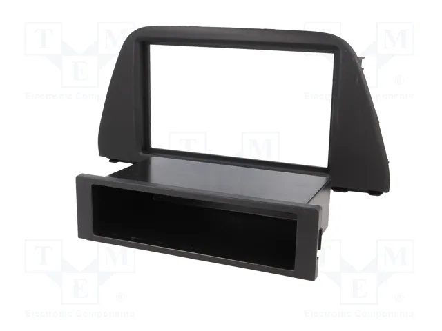 PER.PIC. Bastidor de montaje de radio 2 DIN negro para Suzuki SX4 S-Cross