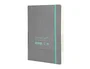 Antartik Cuaderno A5 Tapa Blanda Hojas Lisas Gris y Turquesa 80 Hojas 80gr FSC Colección Antartik Notes