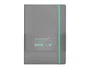 Antartik Cuaderno A5 Tapa Blanda Hojas Lisas Gris y Turquesa 80 Hojas 80gr FSC Colección Antartik Notes