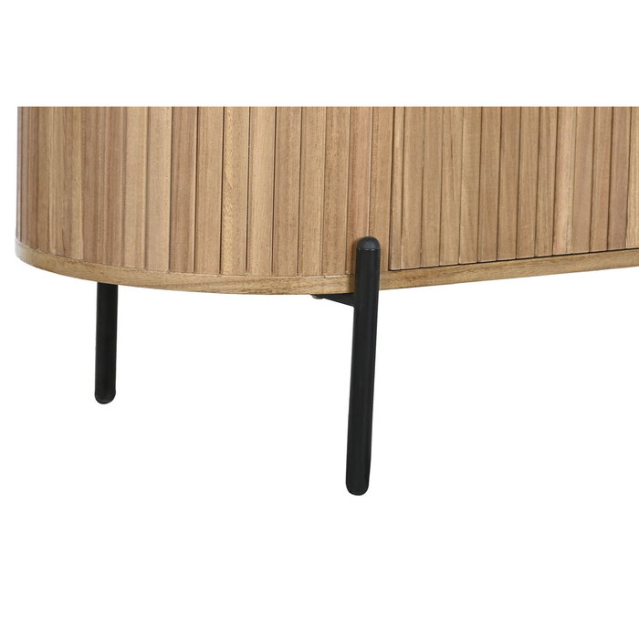 DKD Home Decor Cómoda Paulownia y Metal Natural DKD Home Decor Cómoda Paulownia y Metal Natural