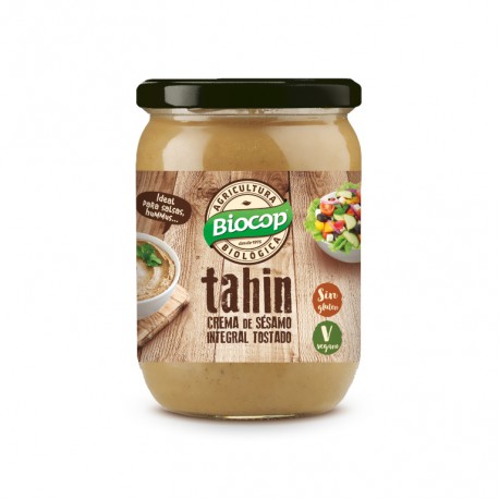 BIOCOP Tahin Integral Tostado Bio Sin Sal 500g BIOCOP Tahin Integral Tostado Bio Sin Sal 500g