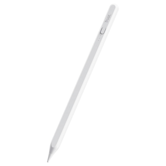 Trust Kyna Lápiz Óptico Activo para iPad 2018+ y iPad Pro - Blanco - Punta de Recambio Incluida