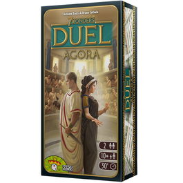 Repos Production 7 Wonders Duel Agora Expansión Juego de Mesa Cartas Estrategia 2 Jugadores Duración 30 Minutos Edad 10+ Español