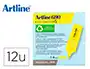 Artline Rotulador Fluorescente EK-690 Eco Green Punta Biselada 1-4 mm Amarillo