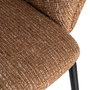 Silla Brazos Moka Tejido-Metal 59 X 61 X 82 cm (Set de 2)
