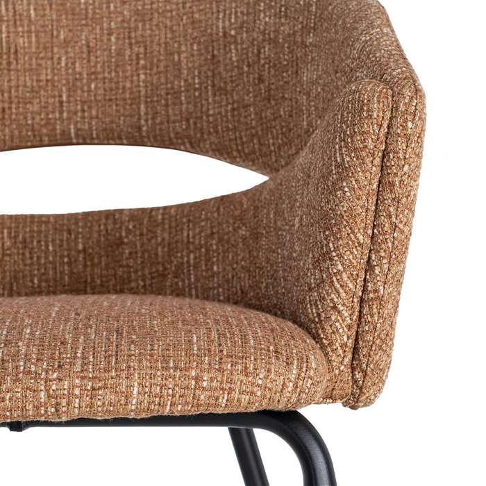 Silla Brazos Moka Tejido-Metal 59 X 61 X 82 cm (Set de 2) Silla Brazos Moka Tejido-Metal 59 X 61 X 82 cm (Set de 2)