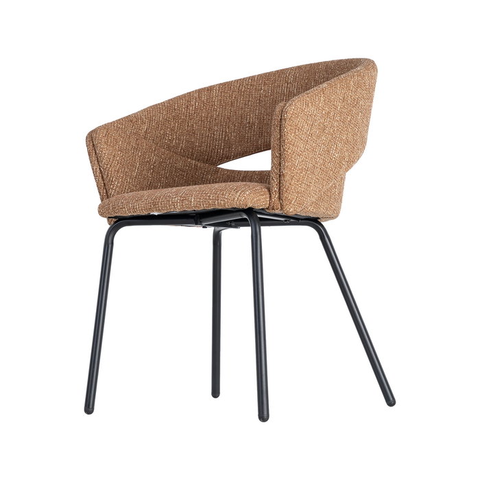 Silla Brazos Moka Tejido-Metal 59 X 61 X 82 cm (Set de 2) Silla Brazos Moka Tejido-Metal 59 X 61 X 82 cm (Set de 2)