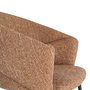 Silla Brazos Moka Tejido-Metal 59 X 61 X 82 cm (Set de 2)