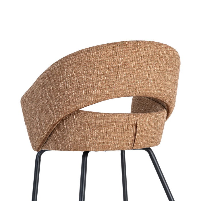 Silla Brazos Moka Tejido-Metal 59 X 61 X 82 cm (Set de 2) Silla Brazos Moka Tejido-Metal 59 X 61 X 82 cm (Set de 2)